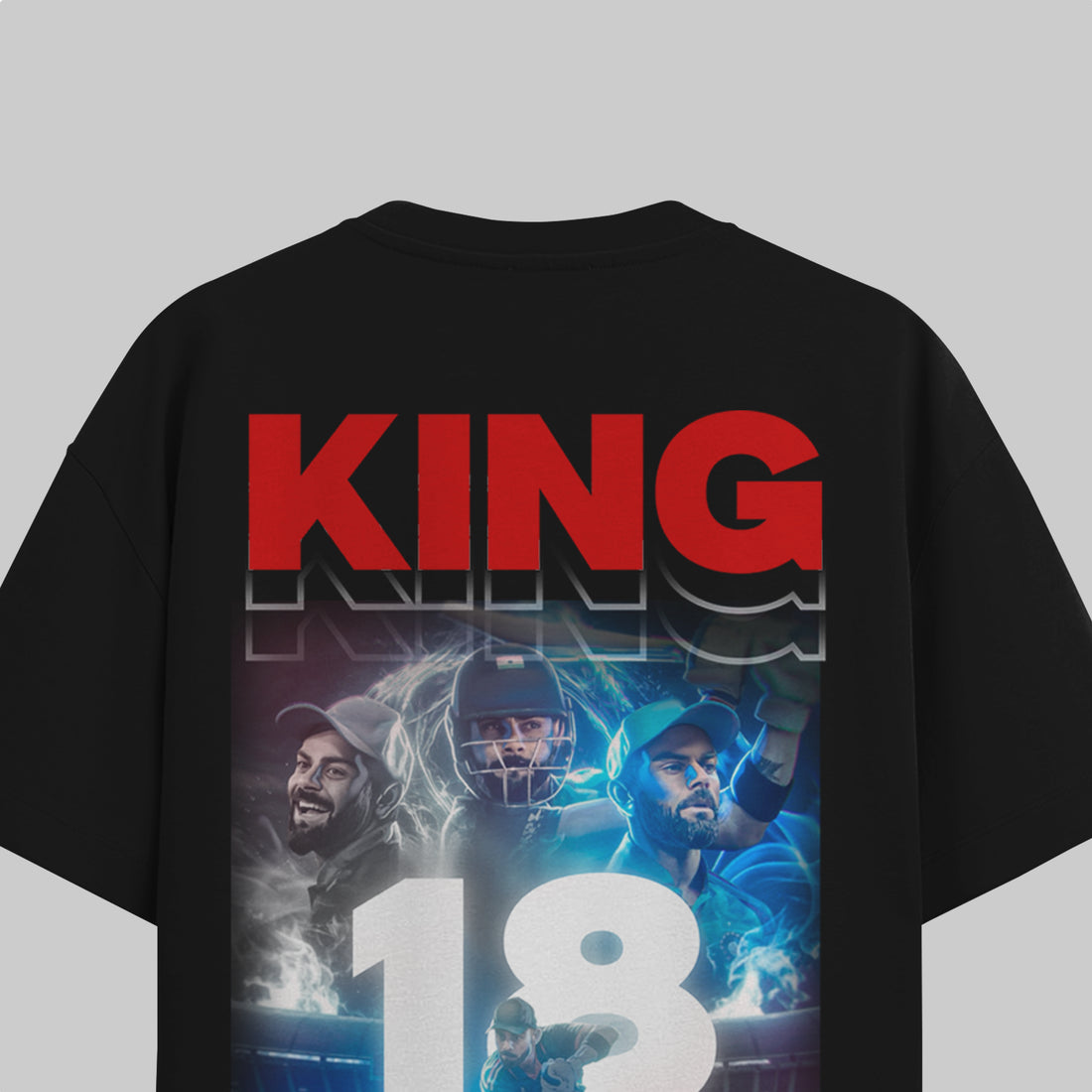 King 18 Oversized T-Shirt – Tribute to the Chase Master