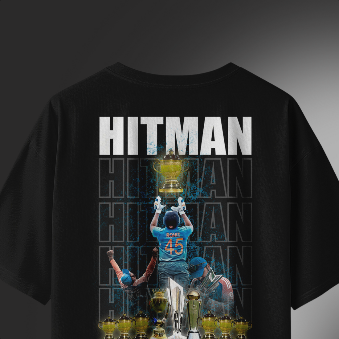 Hitman Oversized T-Shirt – Tribute to the Cricket Champion