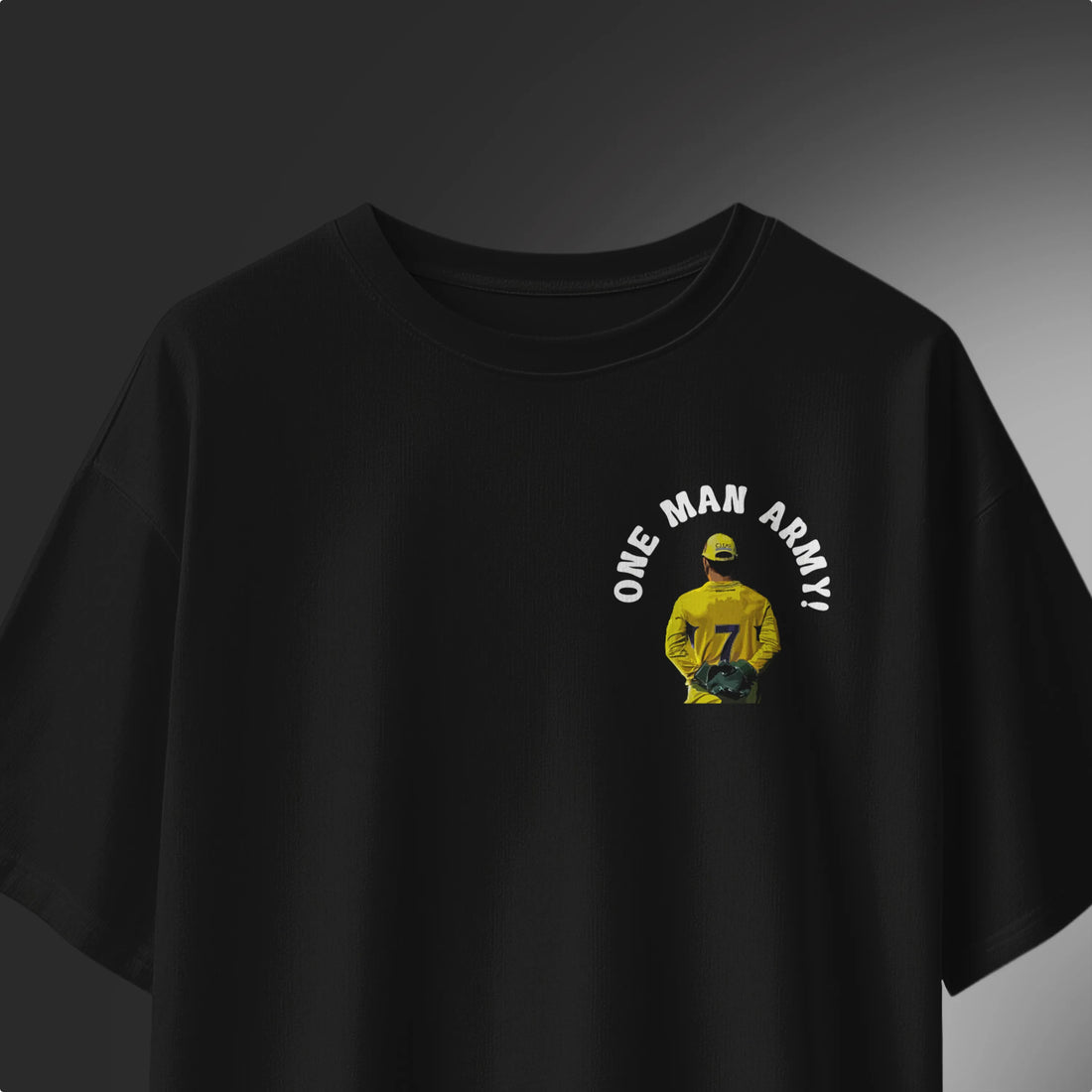 Dhoni Mastermind Oversized T-Shirt – Tribute to CSK’s Legendary Captain